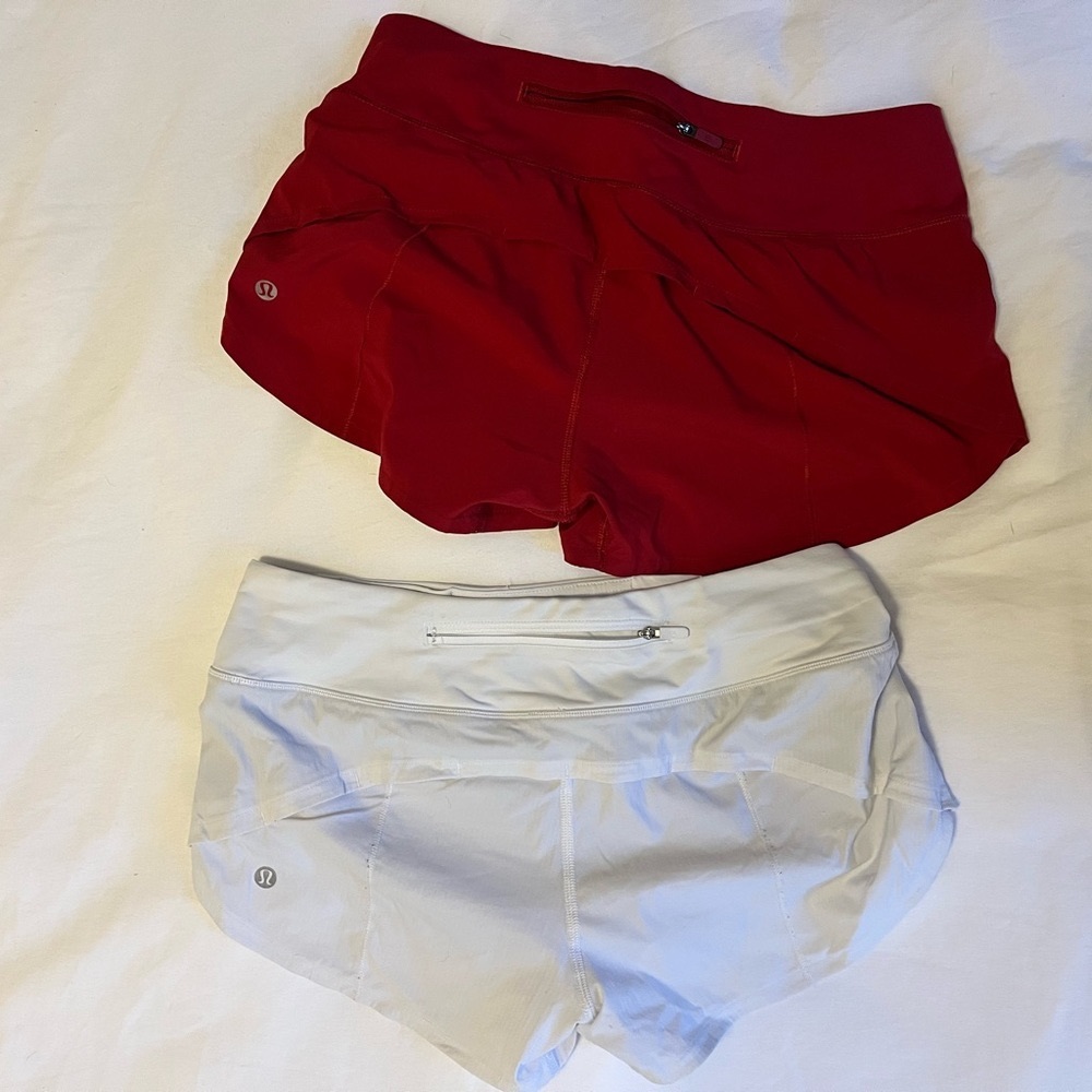 2 Speed Up High-Rise lined 2.5” shorts from Lululemon